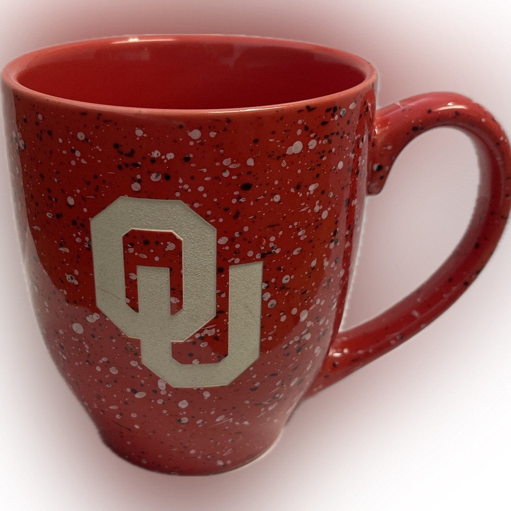 OU Red & White Mug